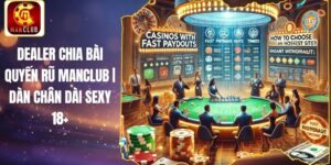 Dealer Chia Bài Quyến Rũ Manclub | Dàn Chân Dài Sexy 18+